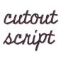 Preview: Sizzix BigZ XL Stanze Alphabet Cutout Script