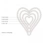 Preview: Sizzix Framelits Die Set 4PK Scallop Hearts