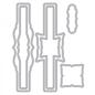 Preview: Sizzix Framelits Die Set 6PK Fancy Wrappers