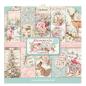 Preview: Stamperia 6x6 Paper Pad Pink Christmas #SBBXS07