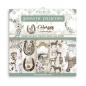 Preview: Stamperia 8x8 Paper Pad Romantic Horses #SBBS39