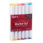 Preview: SALE Studio 71 Alcohol Brush Markers 6er Bright Primaries