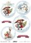 Preview: TAG0104 ITD Collection Christmas Balls A4 Scrapbooking Paper