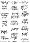 Preview: ITD Collection A4 Paper SET Christmas Texte