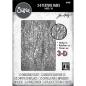 Preview: Tim Holtz 3D Texture Fades A5 Embossing Folder Cracked #667000