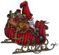 Preview: Vilda Stamp Santas Sleigh