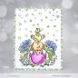 Preview: Whimsy Rubber Stamp Baby Chick Totem