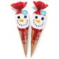Preview: Wilton Shaped Party Bags Coco Cone Snowman