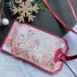 Preview: Woodware Clear Singles Stamp Christmas Post Background FRM040