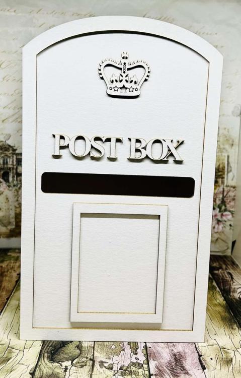 #45 Alchemy of Art Chipboard Memories from the Trip 3D Post Box