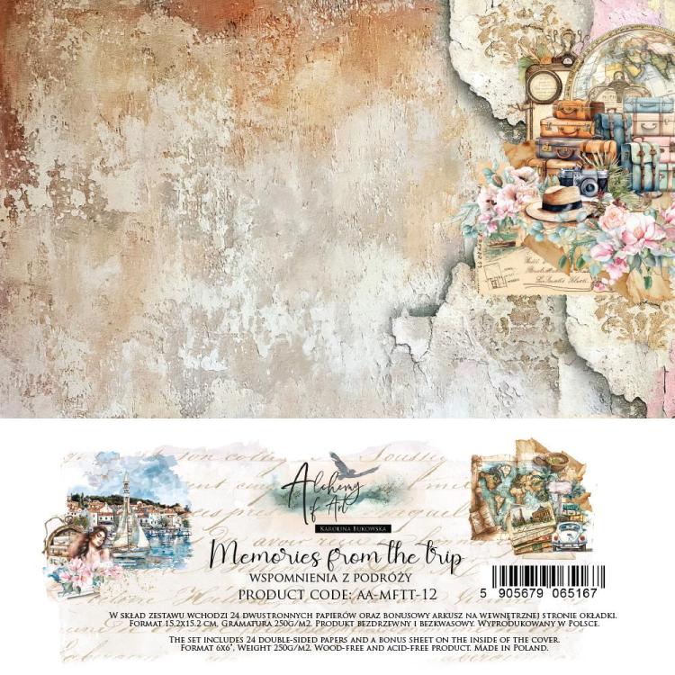 #45 Alchemy of Art Memories from the Trip 6x6 Paper Pack