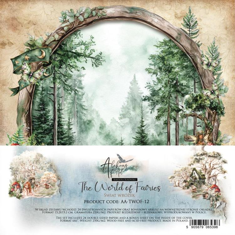 #46 Alchemy of Art The World of Fairies 6x6 Paper Pack