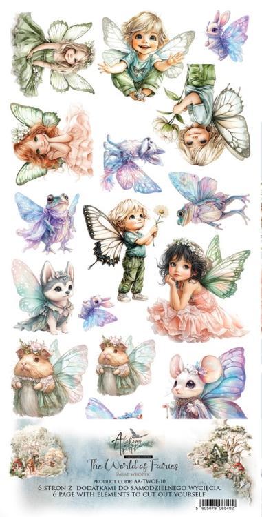 #46 Alchemy of Art The World of Fairies Extras to Cut Set