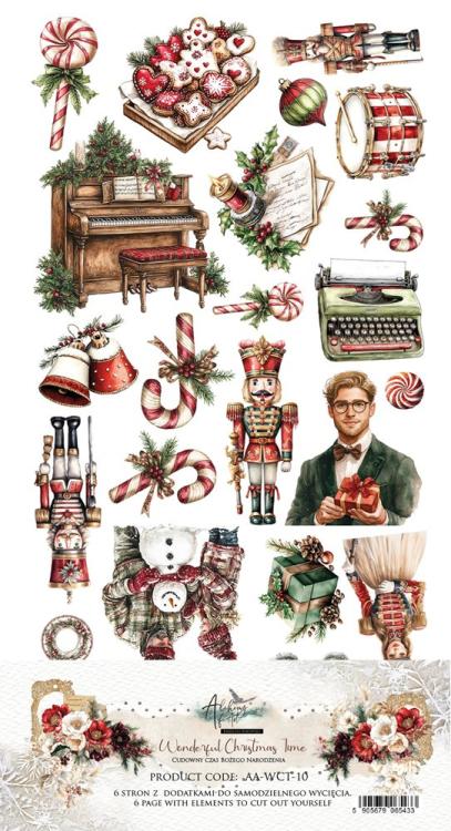 #47 Alchemy of Art Wonderful Christmas Time Extras to Cut Set