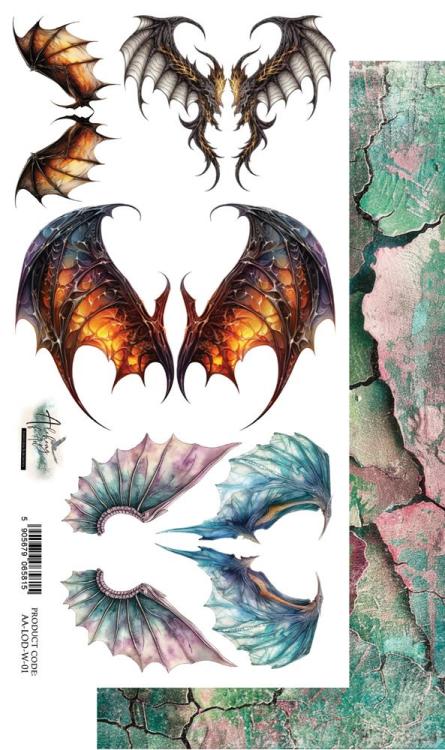 #50 Alchemy of Art The Legends Of The Dragons Extras to Cut Dragons