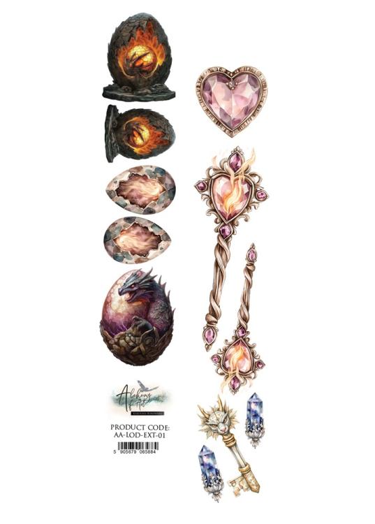 #50 Alchemy of Art The Legends Of The Dragons Stripe 01