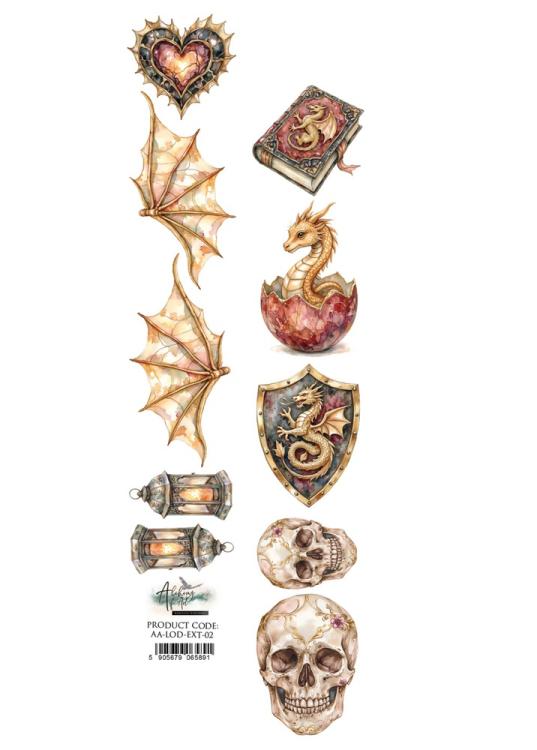 #50 Alchemy of Art The Legends Of The Dragons Stripe 02