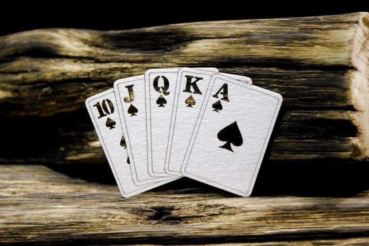 SnipArt Chipboard Lucky Games Cards Fan 14504