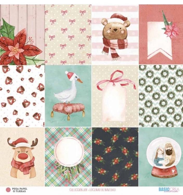 12x12 Paper Pad Joy by Elena Roche