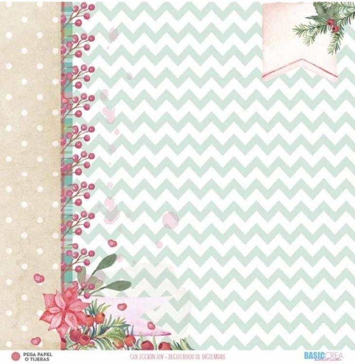 12x12 Paper Pad Joy by Elena Roche