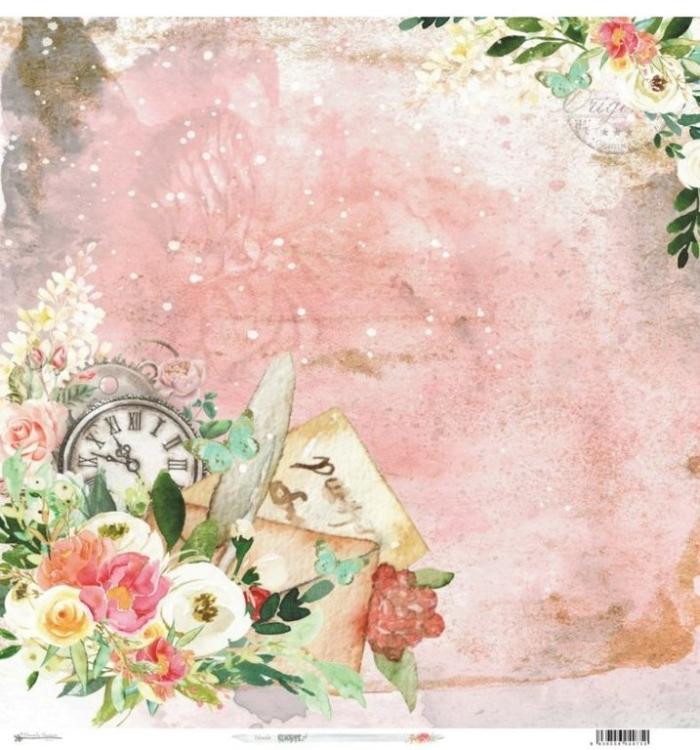 12x12 Paper Pad Recuerdame by Manoli Navarro