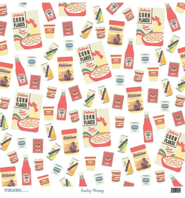 12x12 Paper Set Delicious by Quim Díaz