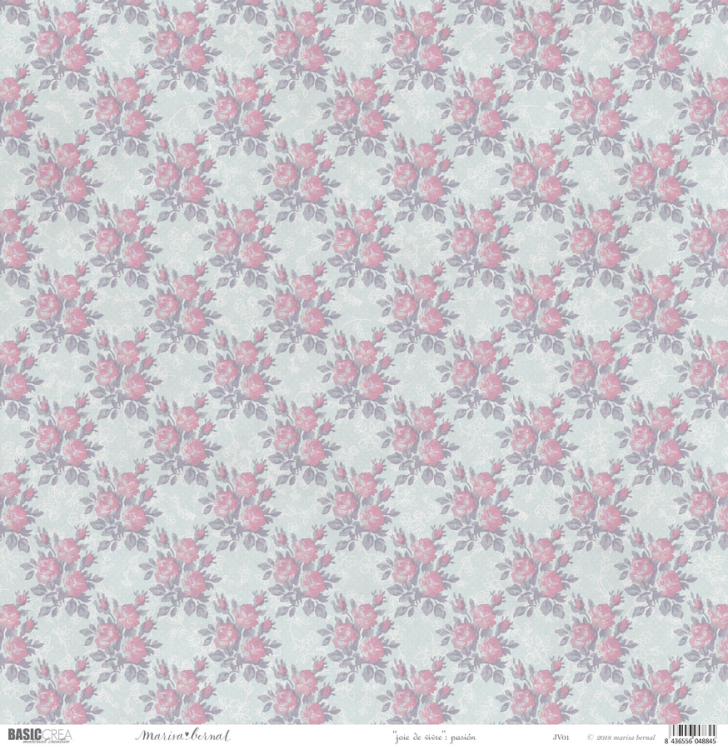 12x12 Paper Set Joie de Vivre by Marisa Bernal