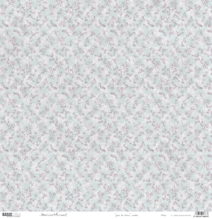 12x12 Paper Set Joie de Vivre by Marisa Bernal