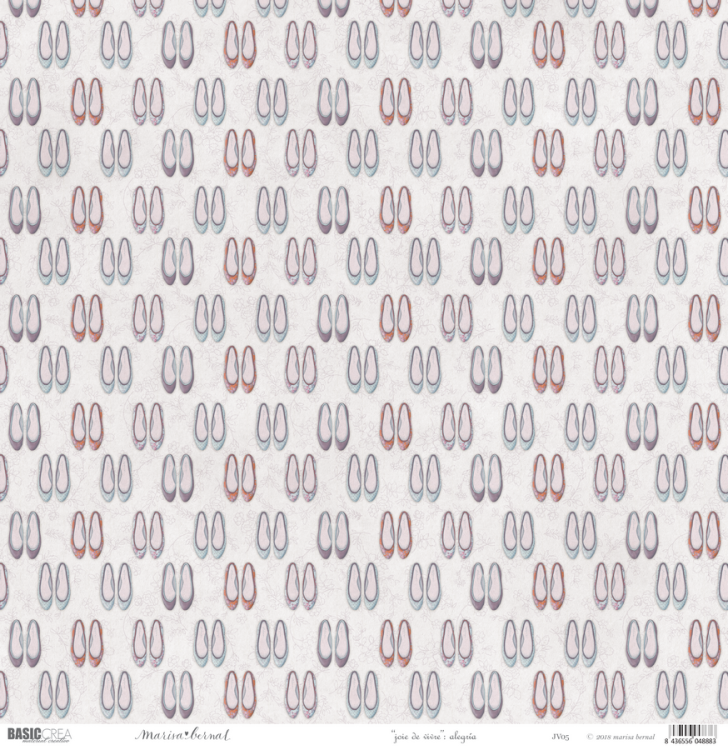 12x12 Paper Set Joie de Vivre by Marisa Bernal