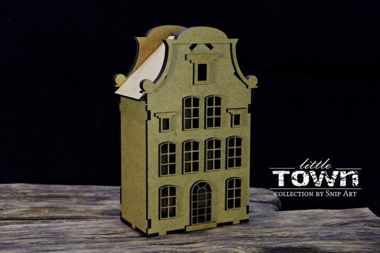 SnipArt 3D Little Town Tenement House HDF #54887