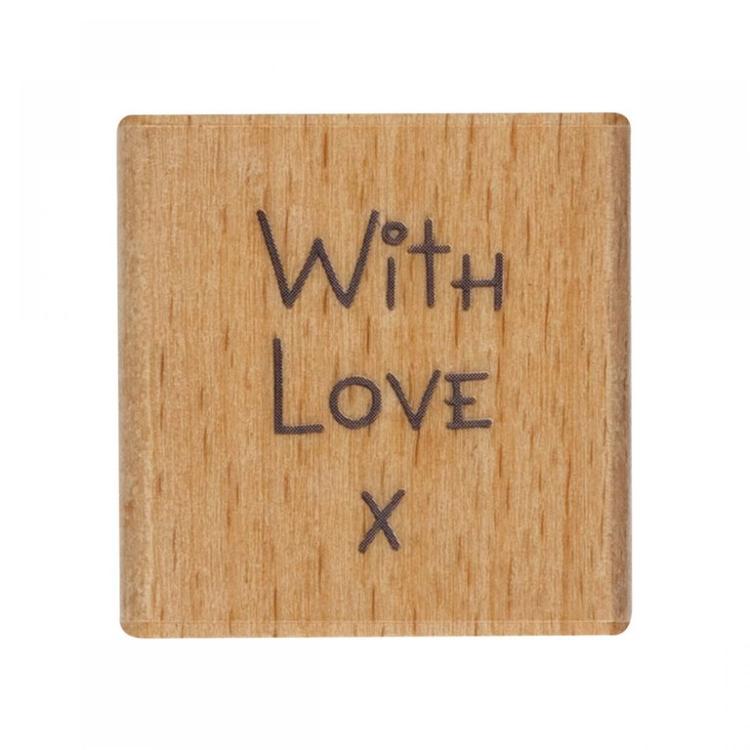 SALE Me To You Wooden Stamp With Love