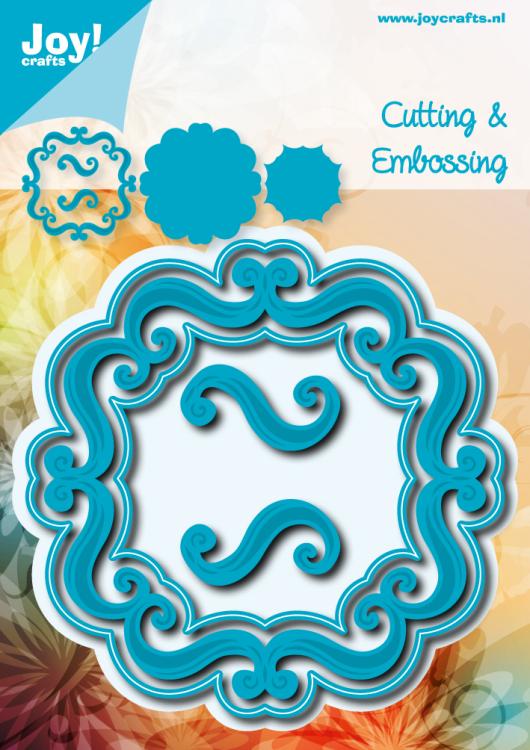 Joy!Crafts Cutting & Embossing stencil Square Braces 2