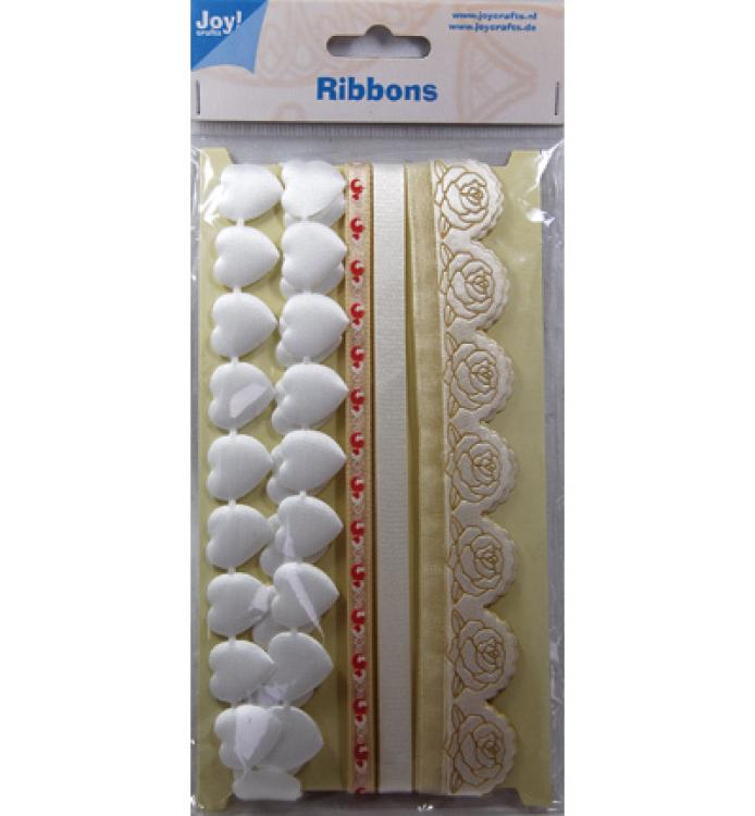 Joy!Crafts Ribbons Cream