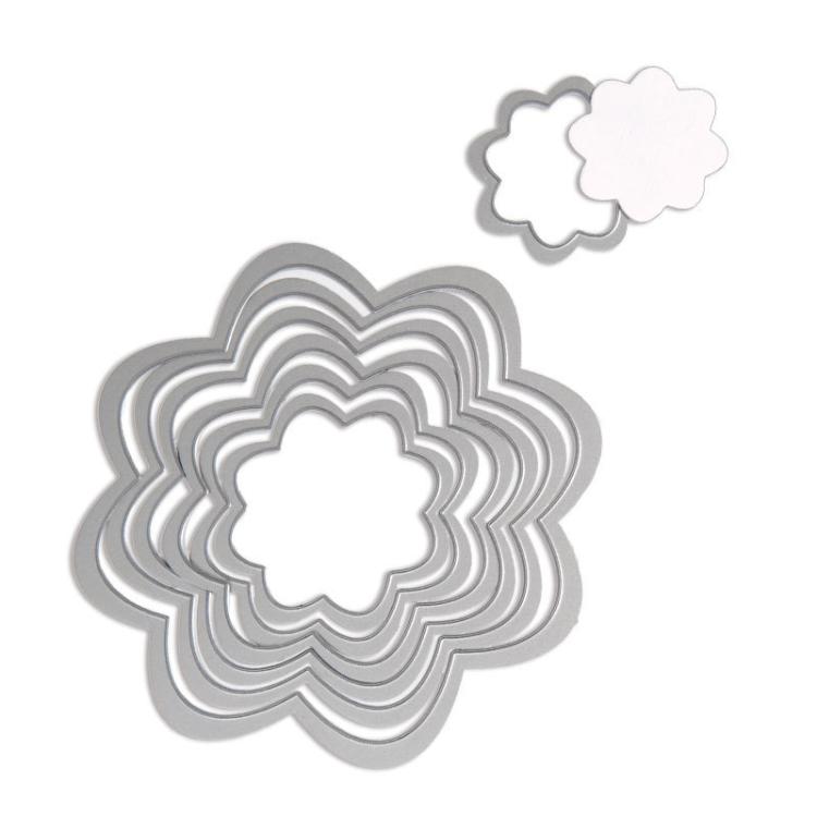 Sizzix Framelits Die Set 7PK Flowers