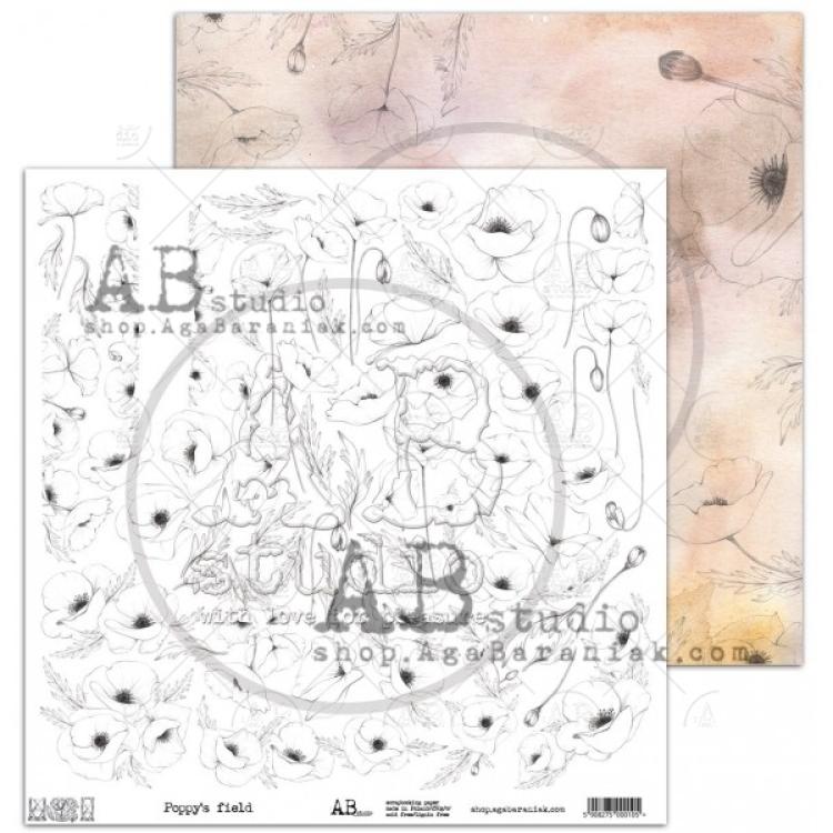 A.B Studio 12x12 Paper Pad Crafters Bundle #02