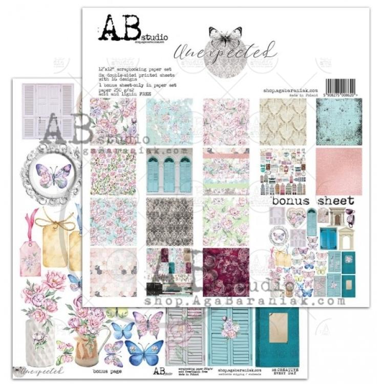 A.B Studio 12x12 Paper Pad Unexpected