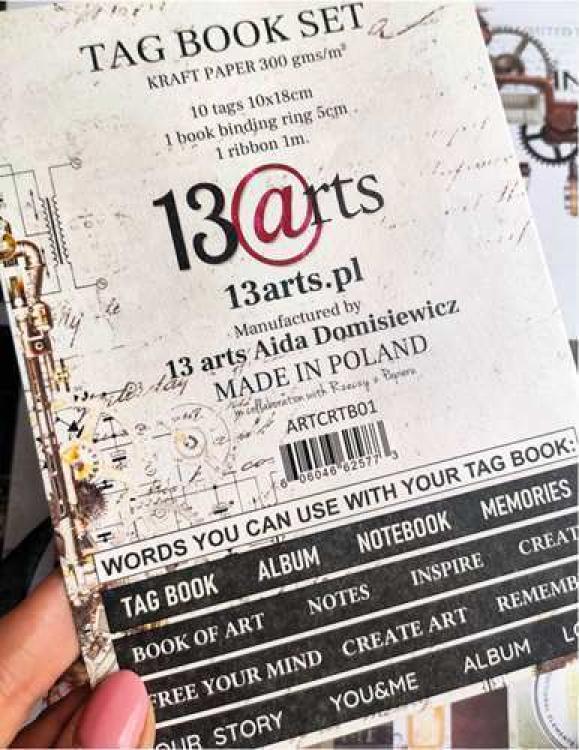 13@rts Tag Book Set Kraft Paper #01