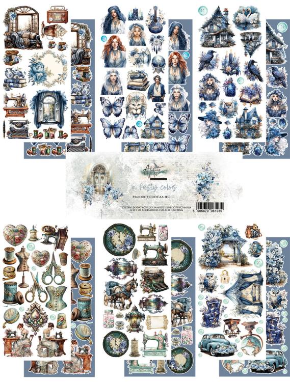 Alchemy of Art Extras to Cut Set in Frosty Colors