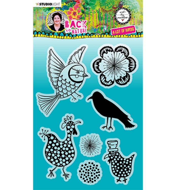 Art By Marlene Clear Stamps A lot of Birds