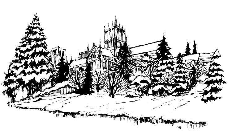 Art-Kure Cling Stamp Winter in Wells