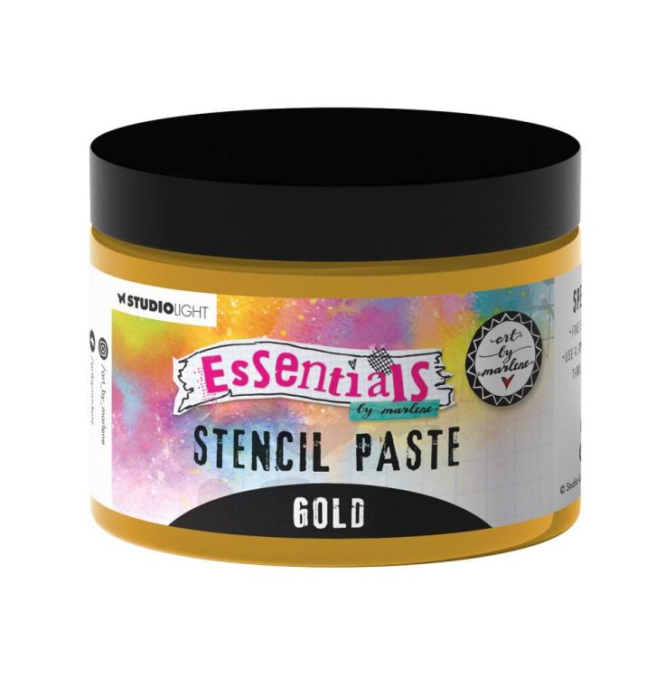 Art by Marlene Golden Metallic Essentials Stencil Paste #03