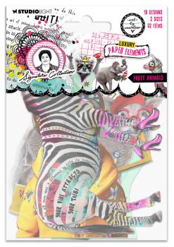 Art by Marlene Luxury Paper Elements Party Animals #12