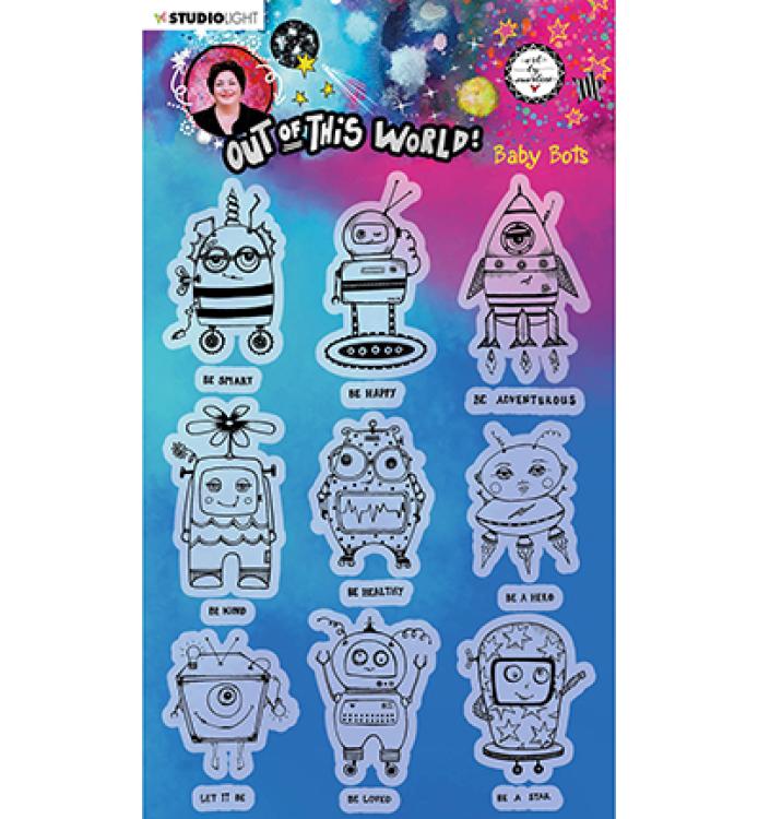 Art By Marlene Clear Stamps Baby Bots #74