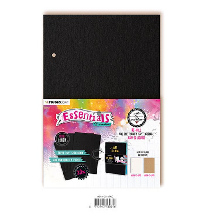 Art by Marlene Art Journal The Handy Size Refill Black