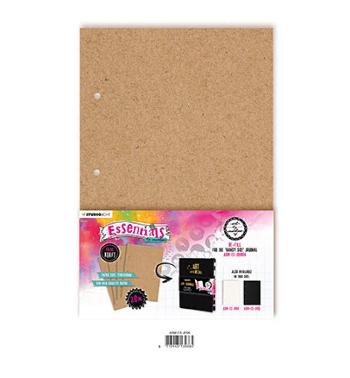 Art by Marlene Art Journal The Perfect Size Refill Kraft
