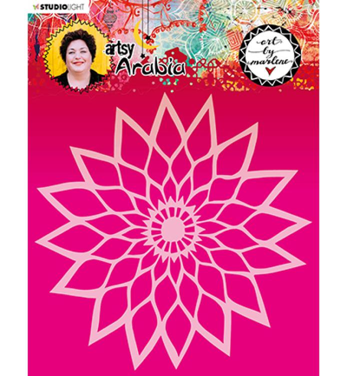 Art by Marlene Mask Stencil Artsy Arabia #12