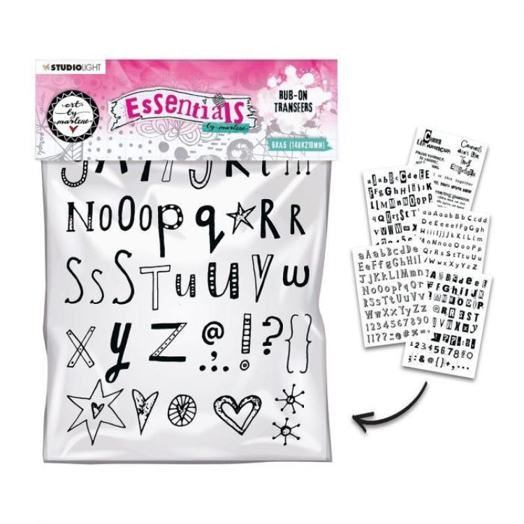 Art by Marlene Essentials Creative Alphabet Stamp Set – Art