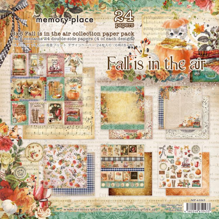 Asuka Studio 6x6 Paper Pack Fall Is In The Air