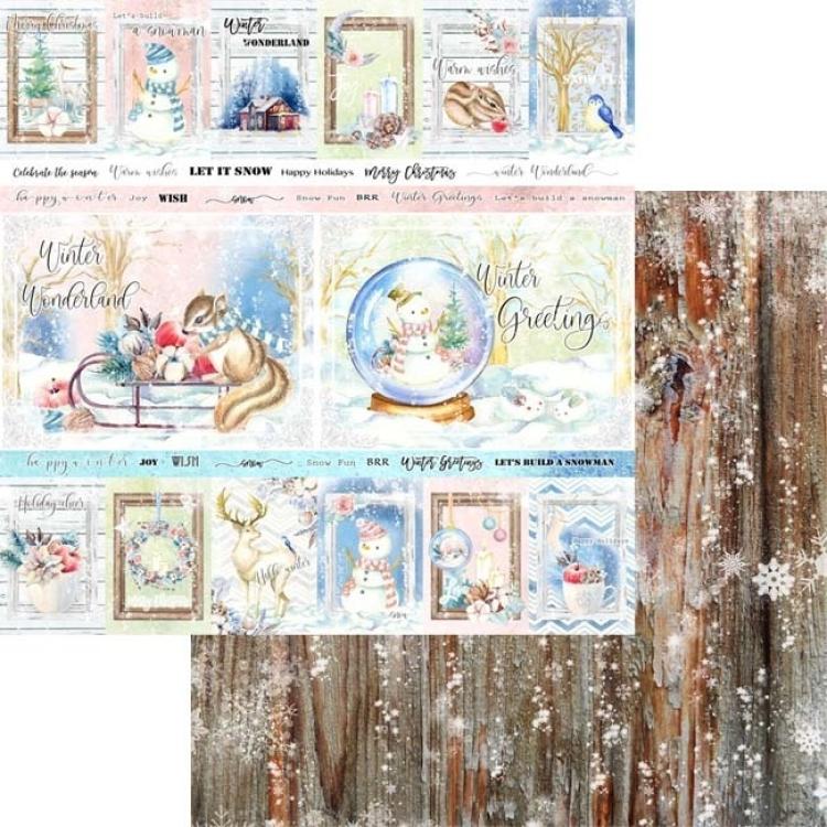 Asuka Studio 6x6 Paper Pack Winter Wonderland