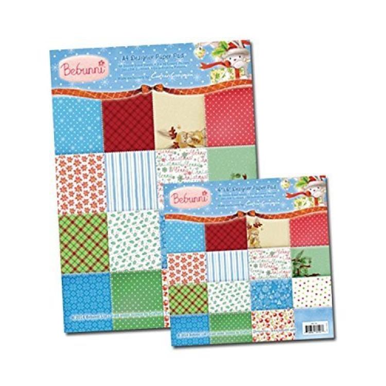 Bebunni Christmas Duo Set 6x6 und A4 Paper Pad